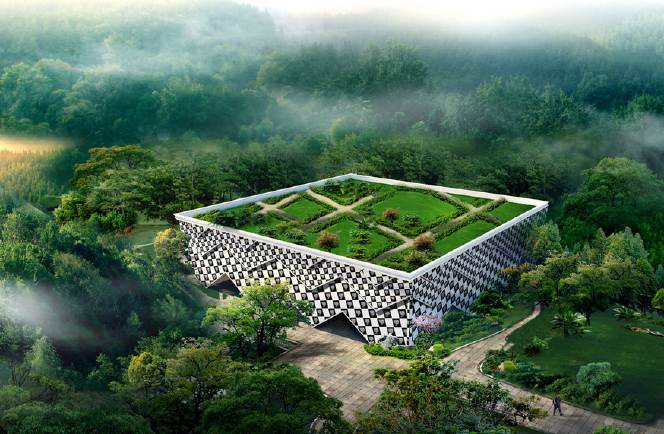 环境友好建筑设计通过绿色建筑材料的选择和能源效益的提高，实现了对自然资源的可持续利用和对生态环境的保护。
